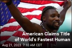 World&#39;s Fastest Human Is Now an American