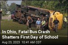 Bus Crash Leaves Child Dead, Another Fighting for Life