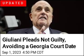 Giuliani Surrenders to Authorities in Georgia