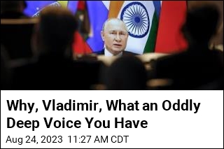 Putin&#39;s Voice &#39;Bizarrely&#39; Dubbed in World Speech