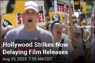 Hollywood Strikes Now Delaying Film Releases