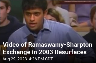 Video of Ramaswamy-Sharpton Exchange in 2003 Resurfaces