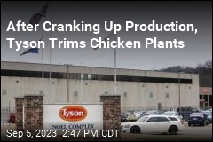 Tyson Cuts Back After Ramping Up Chicken Production