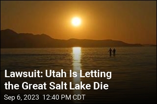 Lawsuit: Utah&#39;s Policies Are Killing the Great Salt Lake
