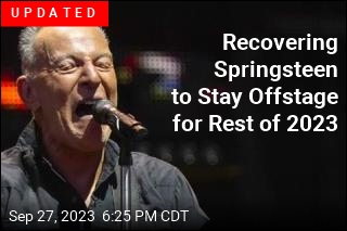 Springsteen &#39;Heartbroken&#39; About Postponing Shows