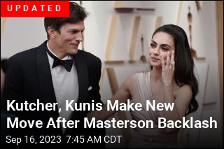 Kutcher, Kunis Apologize Over Masterson Letters