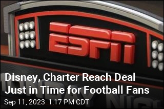 Disney-Charter Dispute Resolved in Time for Monday Night Football