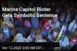 Marine Capitol Rioter Gets Symbolic Sentence