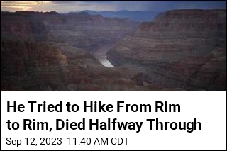 He Tried to Hike From Rim to Rim, Died Halfway Through