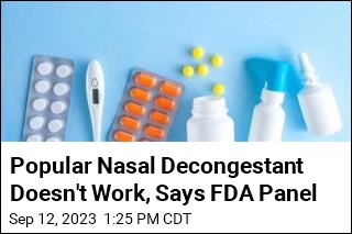 Popular Nasal Decongestant Doesn&#39;t Work, Says FDA Panel