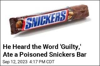 76-Year-Old Heard Verdict, Ate Poisoned Snickers Bar