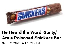 76-Year-Old Heard Verdict, Ate Poisoned Snickers Bar