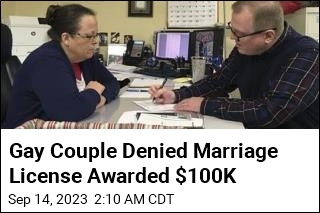 Kentucky Couple Denied Marriage License Gets $100K