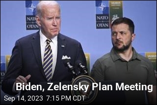 Biden, Zelensky Plan Meeting