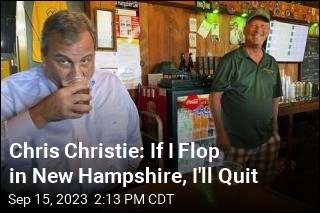 Christie: If I Flop in New Hampshire, I&#39;m Out