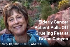 Elderly Cancer Patient Pulls Off Grueling Feat at Grand Canyon