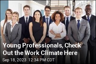Young Professionals, Check Out the Work Climate Here