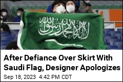 After Defiance Over Skirt With Saudi Flag, Designer Apologizes