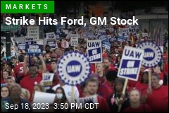 Ford, GM Stock Drops as Strike Continues