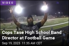 Cops Tase High School Band Director at Football Game