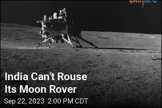 India Can&#39;t Rouse Its Moon Lander