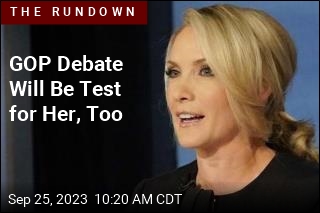 GOP Debate Will Be Test for Her, Too