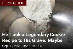 He Took a Legendary Cookie Recipe to His Grave. Maybe
