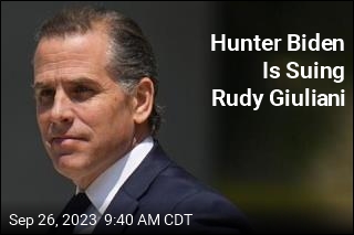 Hunter Biden Is Suing Rudy Giuliani