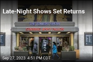 Late-Night Shows Schedule Post-Strike Returns