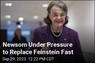 Newsom Under Pressure to Replace Feinstein Fast