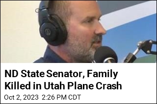 ND State Senator, Family Killed in Utah Plane Crash