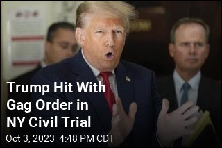 Judge Imposes Gag Order in Trump Civil Trial