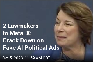 Dems Want X, Meta to Crack Down on Fake AI Political Ads