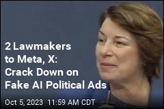 Dems Want X, Meta to Crack Down on Fake AI Political Ads