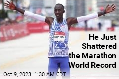 He Just Shattered the Marathon World Record