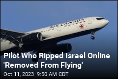 Air Canada Yanks Pilot Over Anti-Israel Posts