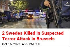 2 Shot Dead in Suspected Terror Attack in Brussels