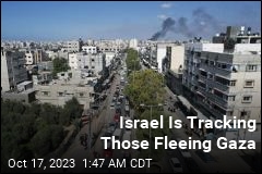 Israel Is Tracking Those Fleeing Gaza