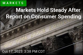 Markets Hold Steady After Report on Consumer Spending