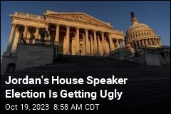 Jordan&#39;s House Speaker Election Is Getting Ugly
