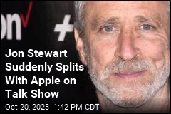Jon Stewart Suddenly Splits With Apple on Talk Show