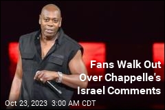 Audience Members Walk Out of Show After Chappelle&#39;s Israel Comments