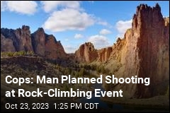 Cops: Man Planned Shooting at Rock-Climbing Event