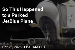 JetBlue Plane Got a Little Unbalanced After Landing