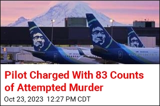 Pilot Charged With 83 Counts of Attempted Murder