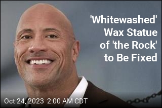 &#39;Whitewashed&#39; Wax Statue of Dwayne &#39;The Rock&#39; Johnson to Be Fixed