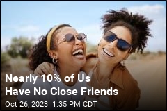 Nearly 10% of Us Have No Close Friends