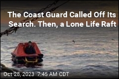 The Coast Guard Called Off Its Search. Then, a Lone Life Raft