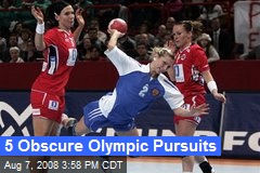 5 Obscure Olympic Pursuits