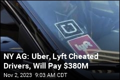 Uber, Lyft to Pay $380M in NY Wage Theft Case